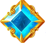 Blue gem symbol